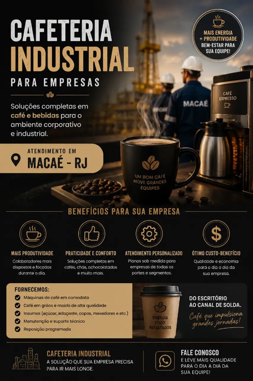 Cafeteria Industrial Macaé 