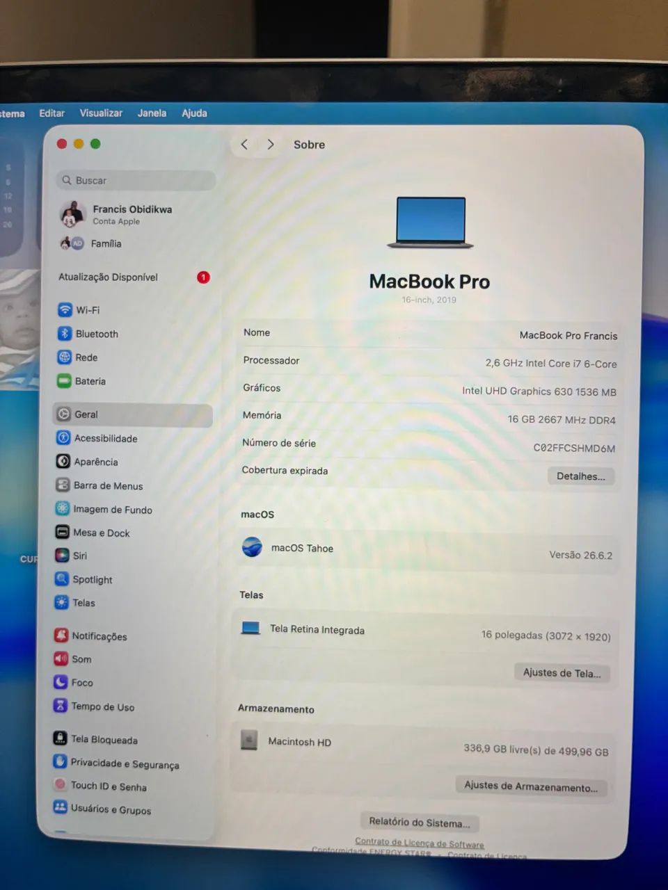MacBook Pro 19 - Intel i7 - 500gb - Foto 4