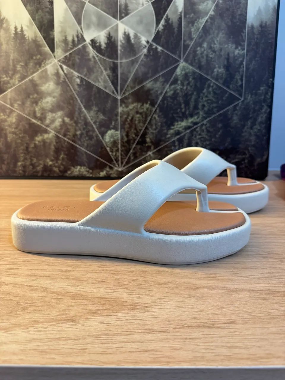 chinelo arezzo panacota 37 nunca usado - Foto 3
