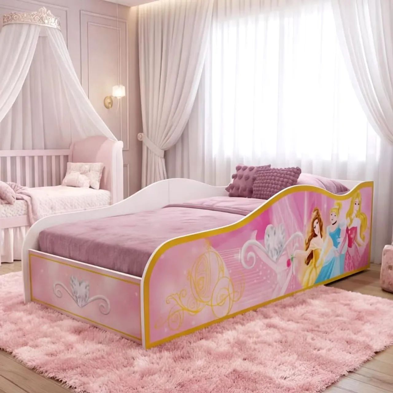 Cama Princesas infantil ( lacrada na caixa )