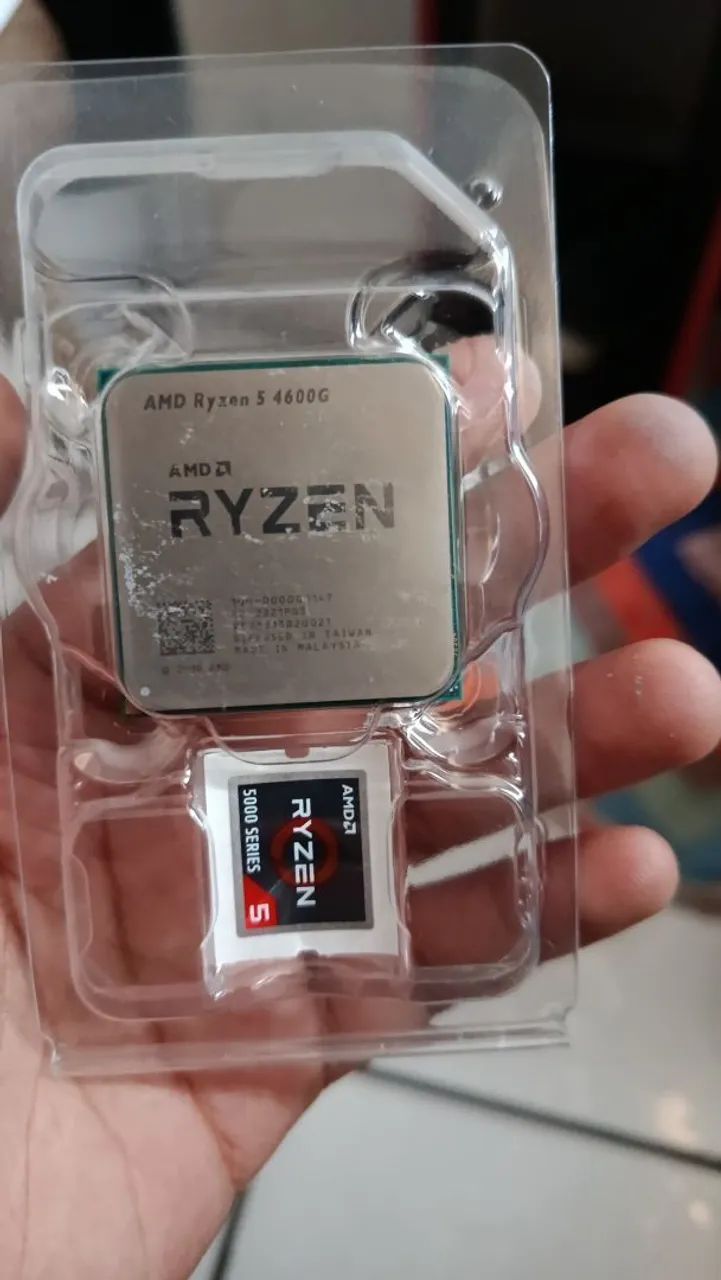 Kit Ryzen B450 + Ryzen 5 4600G + Brindes  - Foto 2