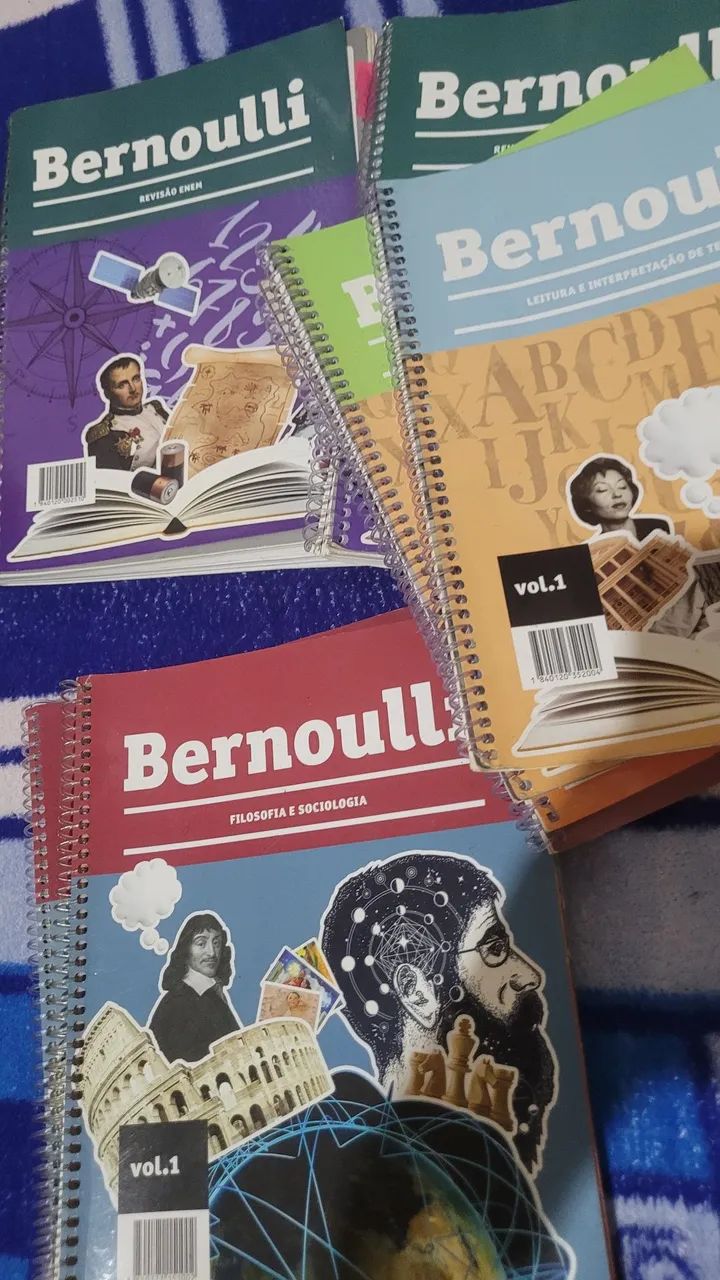 Apostilas pré enem/vestibular Bernoulli - Foto 4