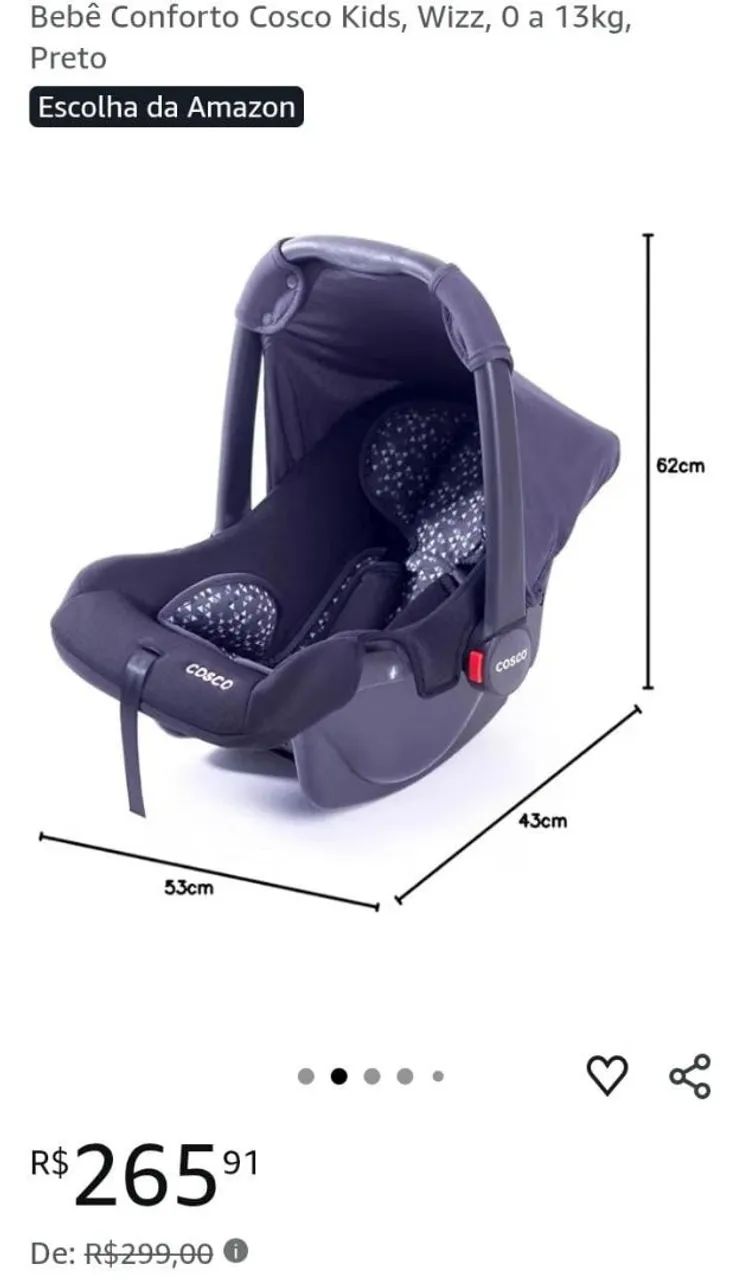 Bebê conforto - NOVÍSSIMO  - Foto 3