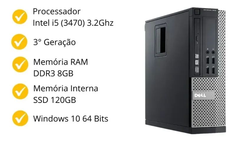 COMPUTADOR TORRE PC DELL OPTPLEX 7010