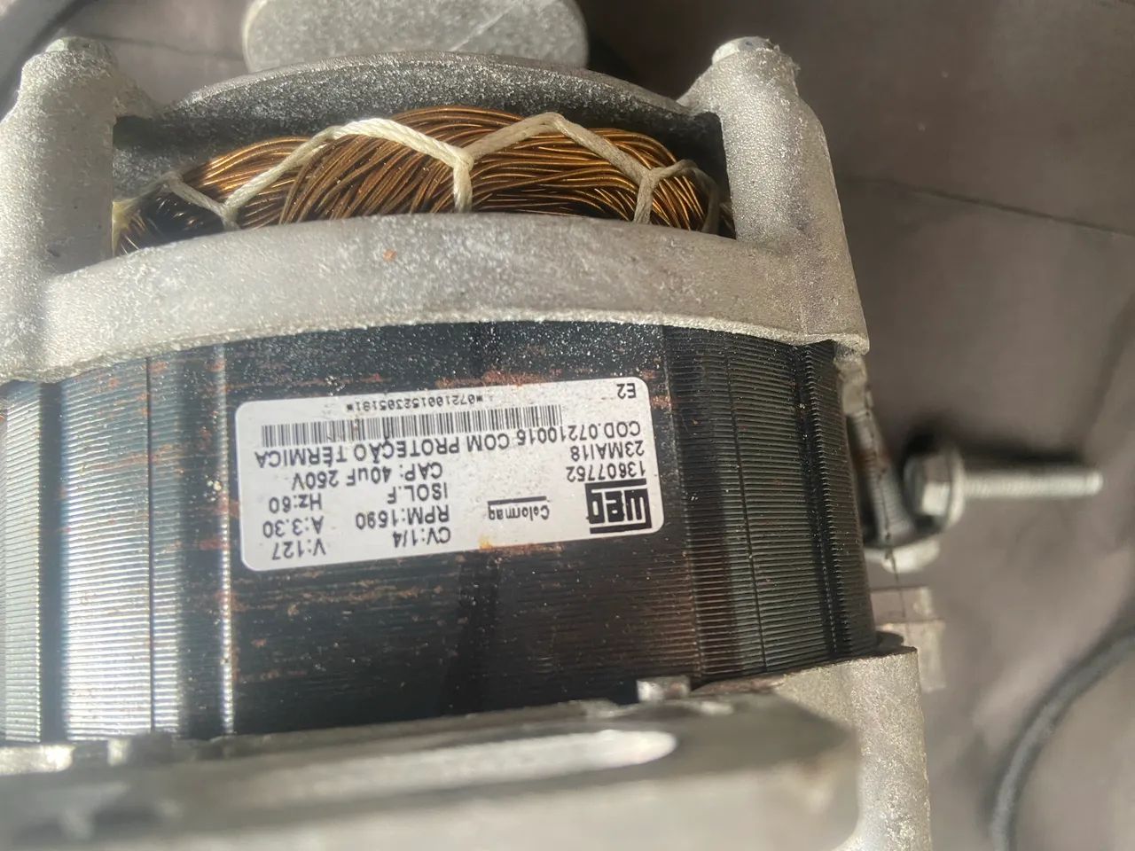 Motor para máquina de lavar 