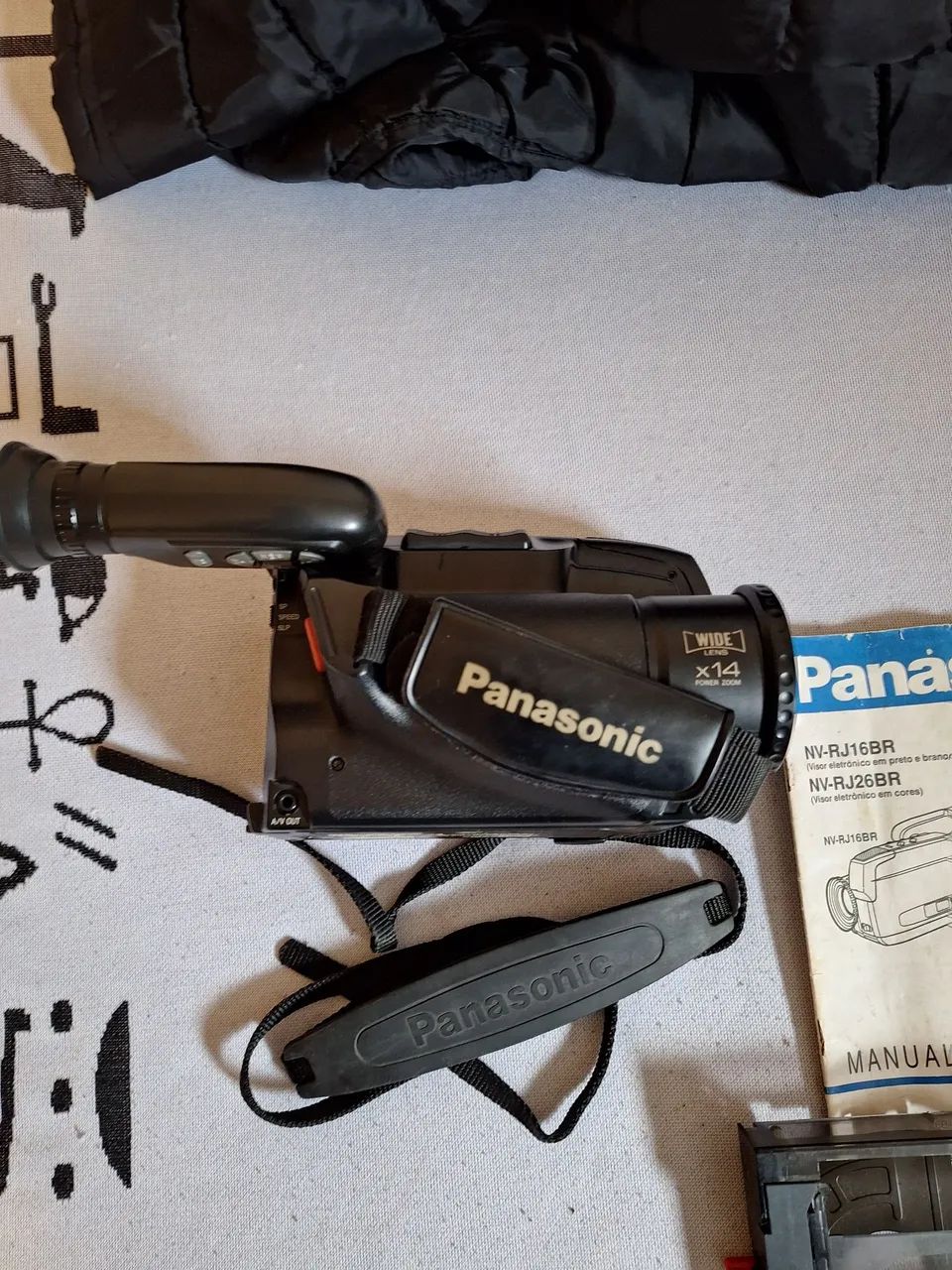 Filmadora Panasonic RJ16 com defeito  - Foto 2