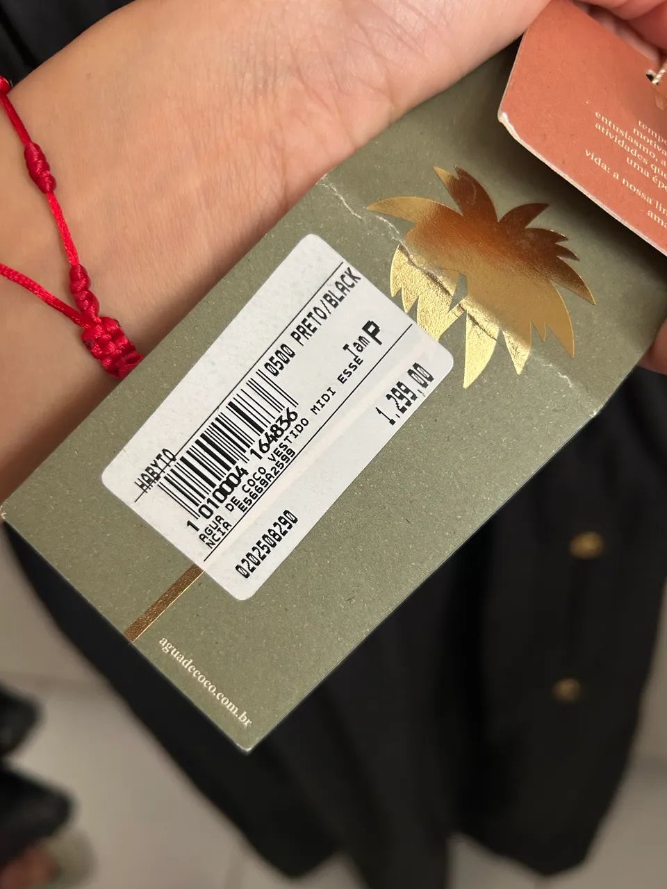 Vestido longo água de coco  - Foto 4