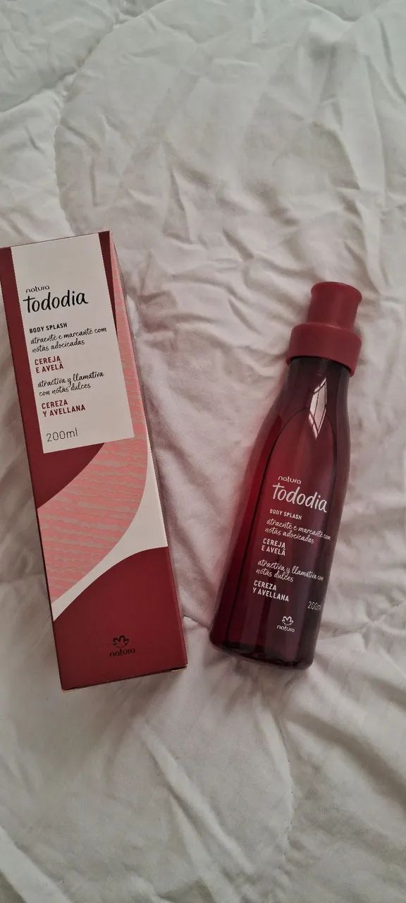 Bodysplash Natura tododia cereja e avelã 