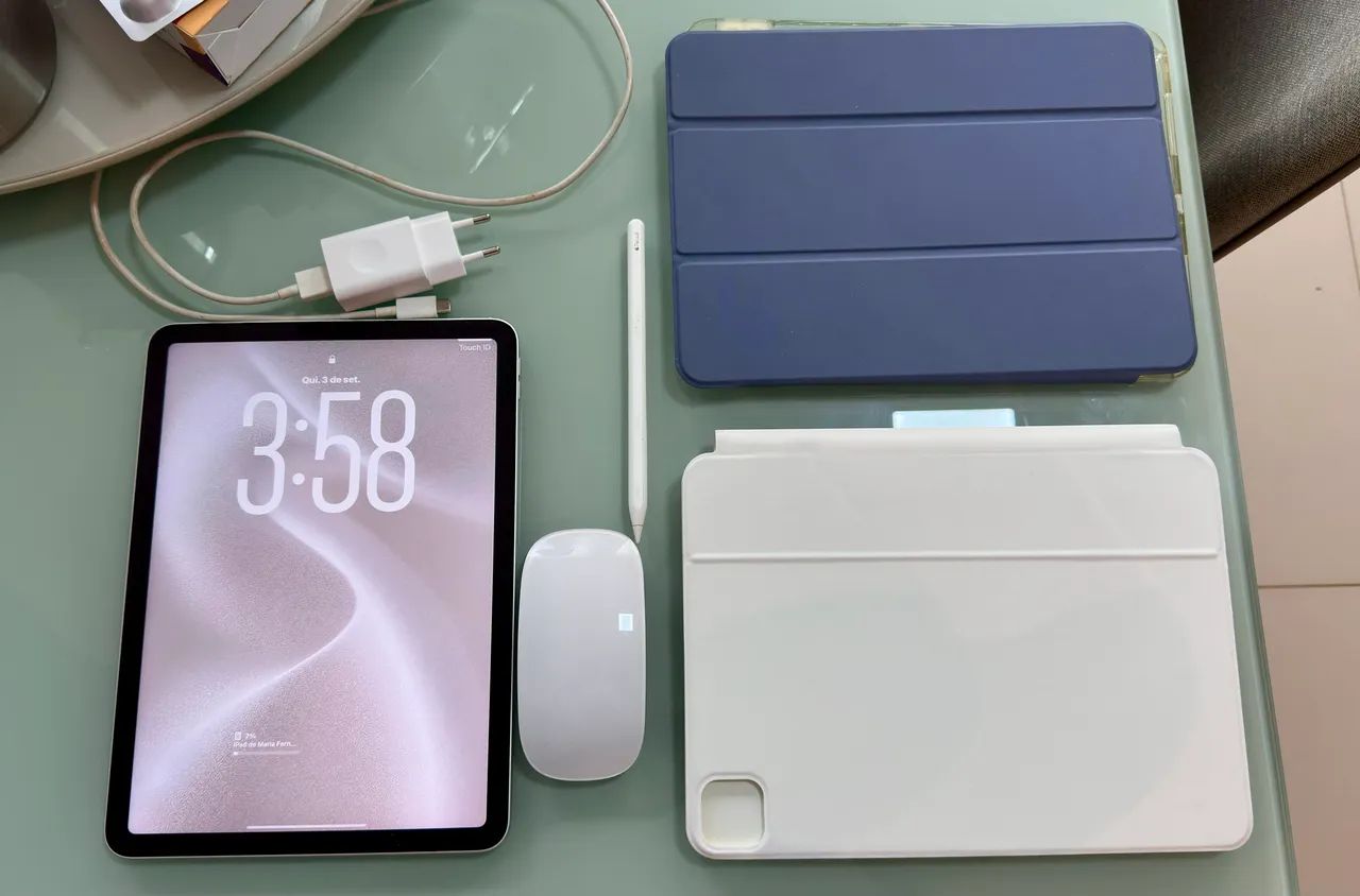 IPAD AIR 4 + KIT DE ACESSÓRIOS