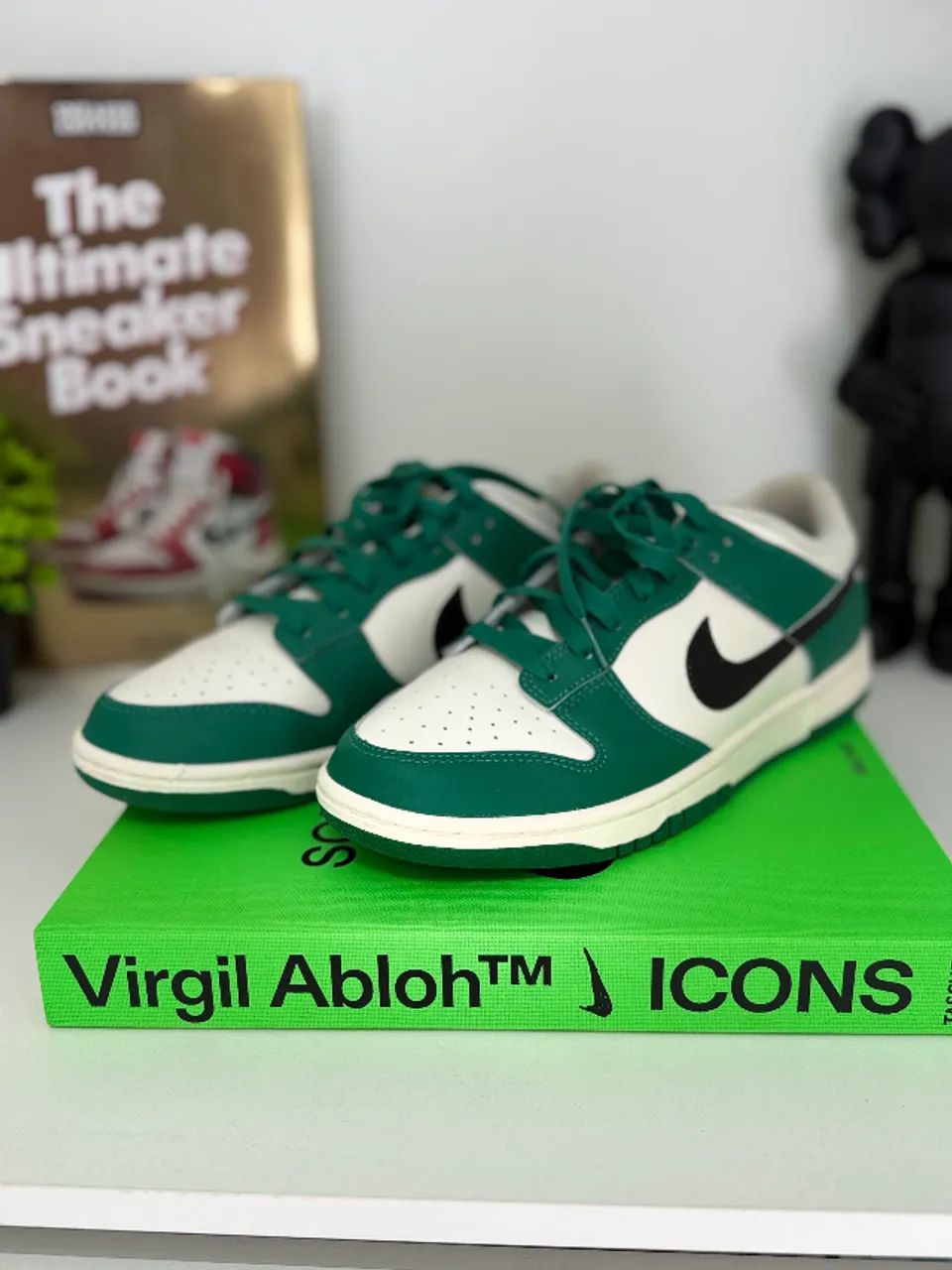 Tênis Nike dunk lottery verde - Foto 4