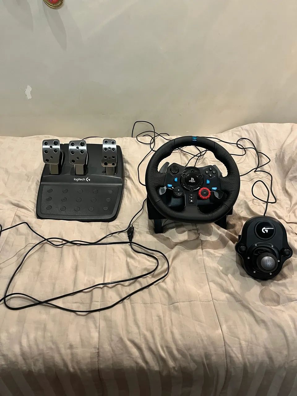 Volante G29 logitech + Câmbio  - Foto 3