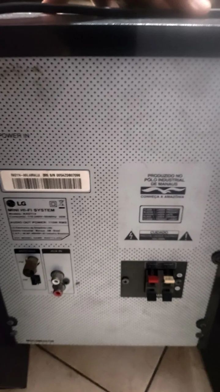 Mini System LG em bom estado  - Foto 2