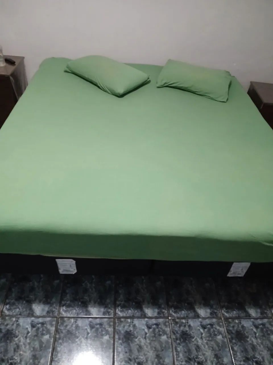 Cama box casal king size 
