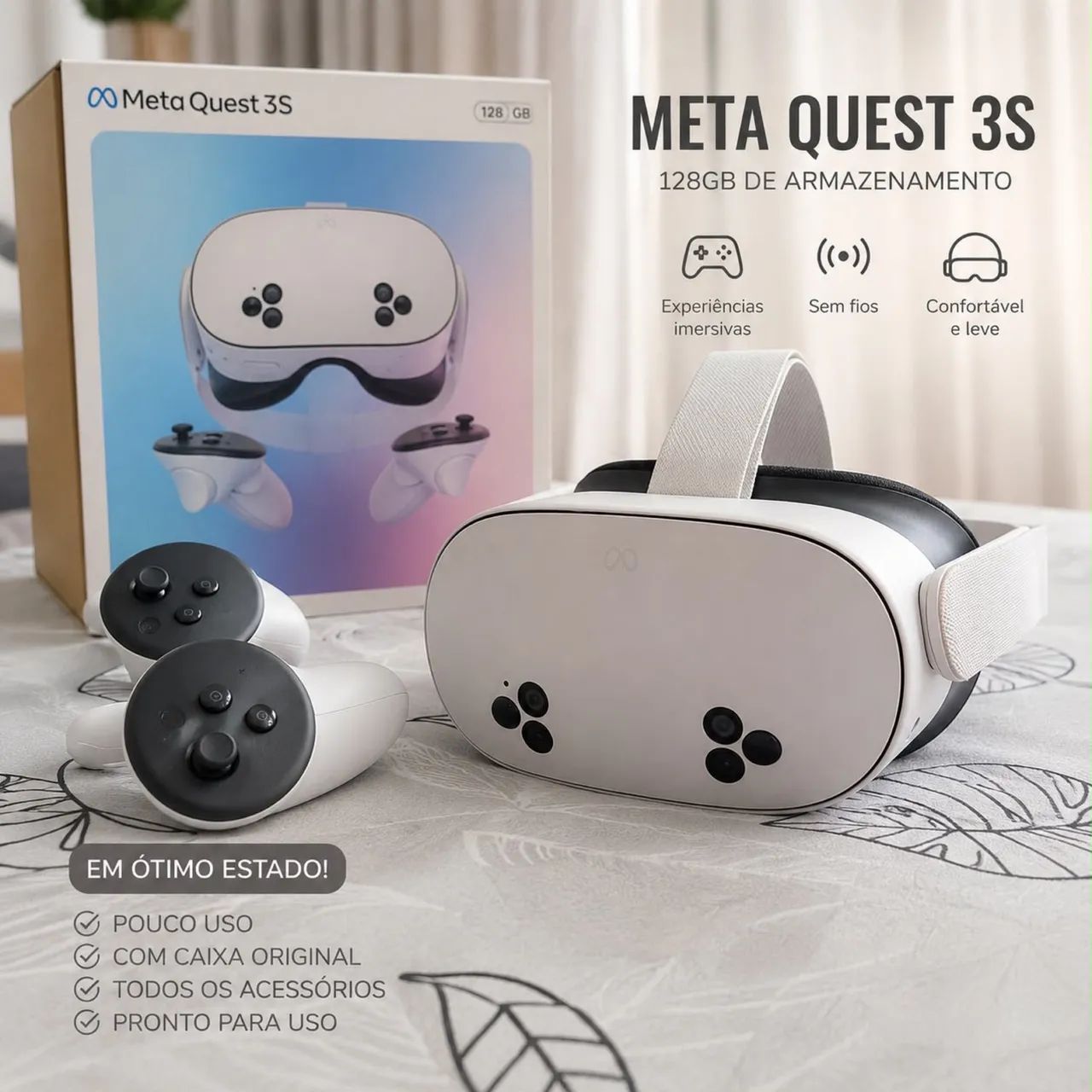 Meta Quest 3s - Consoles de Vídeo Game - Petrópolis, Joinville