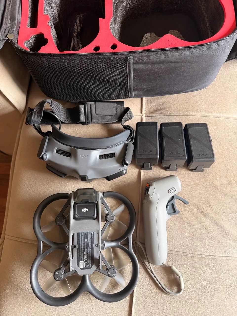 Drone DJI avata 1 completo com 3 baterias  - Foto 2