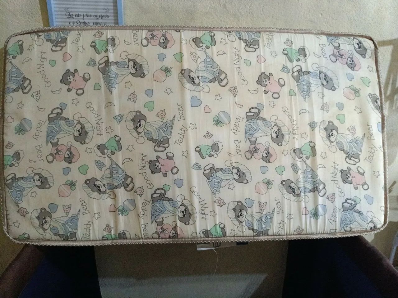 Colchão de berço infantil 70x130x90 Espuma D18 Pro Dormir Advanced Baby Protel - Foto 2