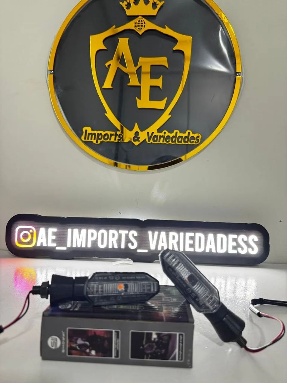 Pisca de led para moto - Foto 3