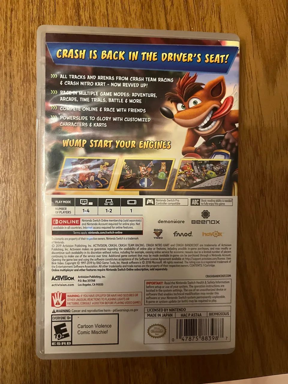 CTR Crash Team Racing para Nintendo Switch - Foto 3