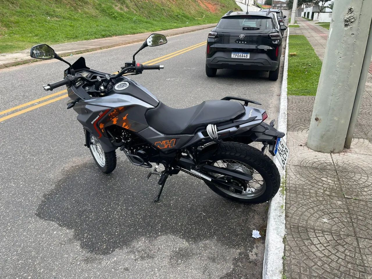 Dafra SYM NH 190 2022 - 19 mil km + Capacete de brinde - Foto 3