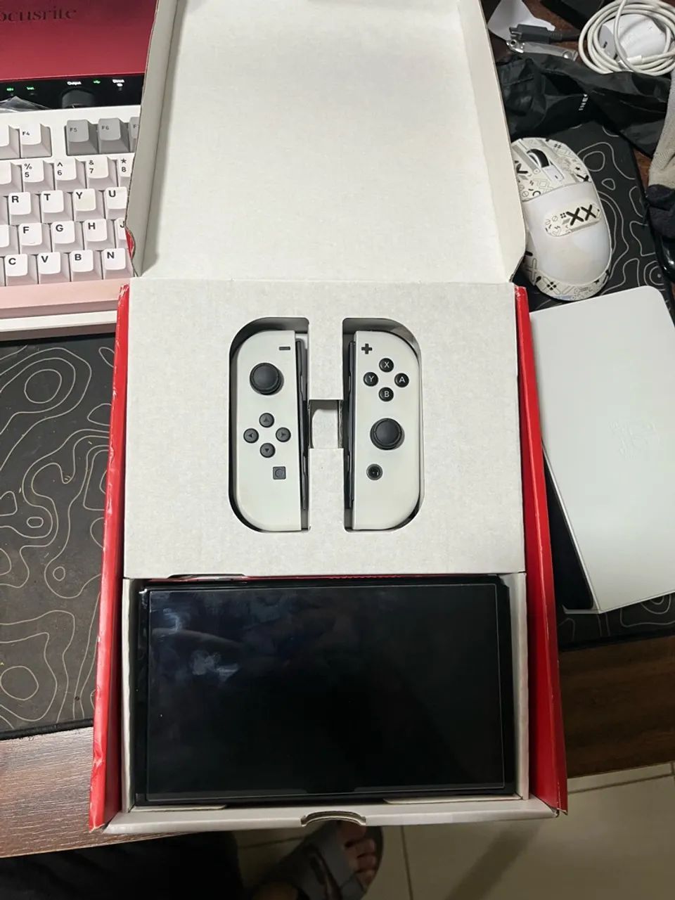Nintendo Switch Oled Desbloqueado 256gb - Foto 2