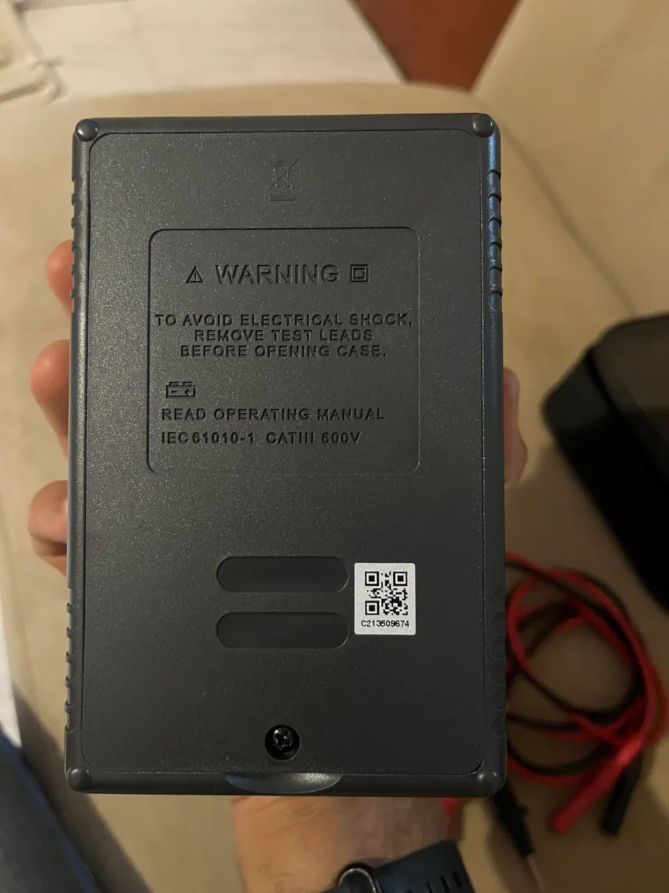 Testador de resistência e isolamento UNI-T  - Foto 5