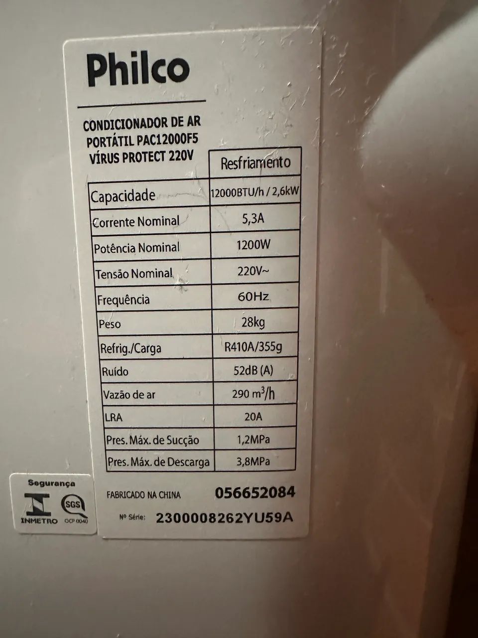 Ar condicionado portátil Philco 12000BTU - Foto 2