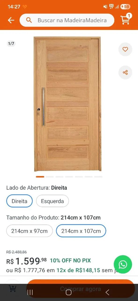 Porta pivotante - Foto 3
