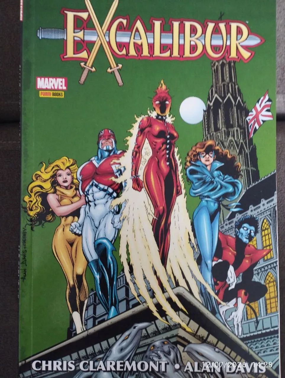 HQ quadrinhos Marvel X-Men Excalibur