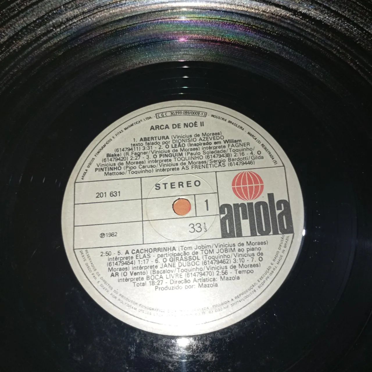 LP ARCA DE NOÉ II Vinícius de Moraes  - Foto 5