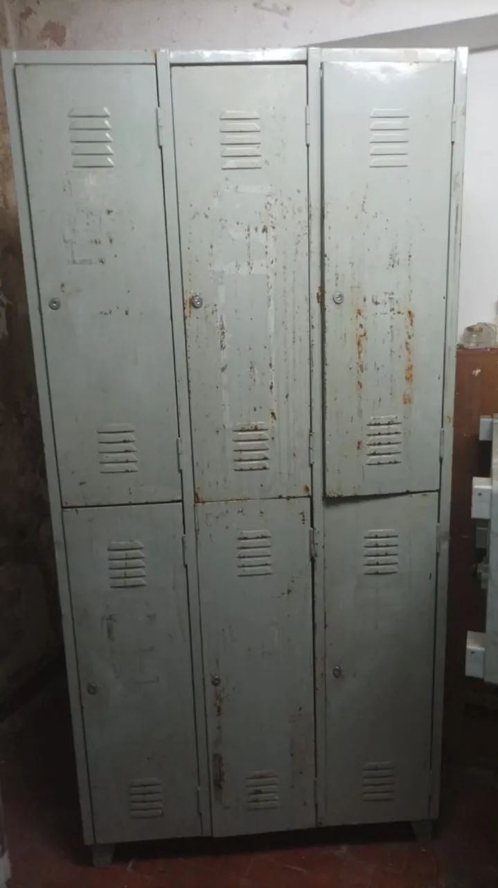 Armário de aço 6 portas. - Foto 4