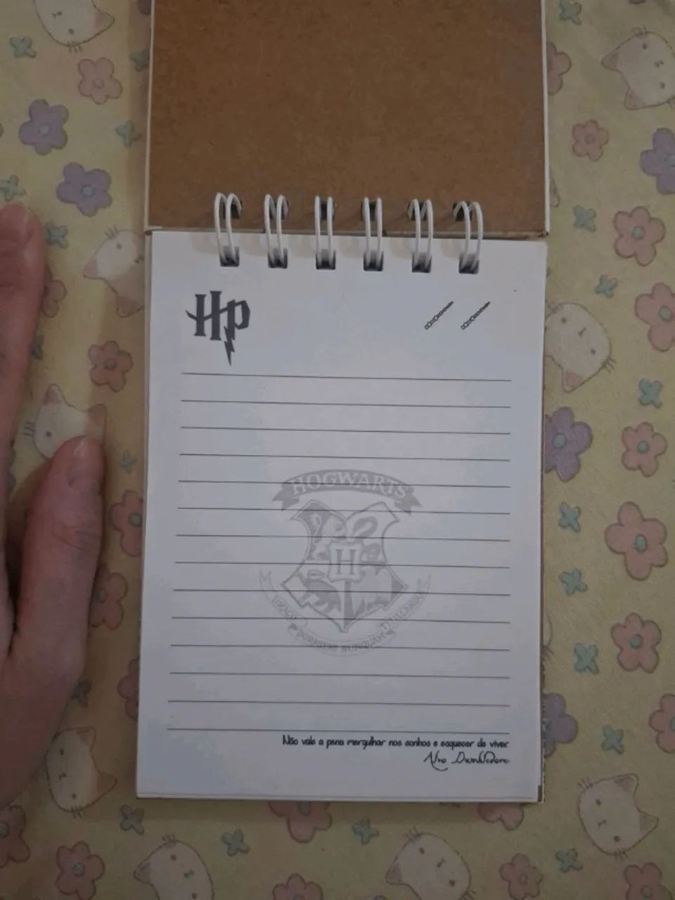 bloco de notas harry potter mapa dos marotos - Foto 3