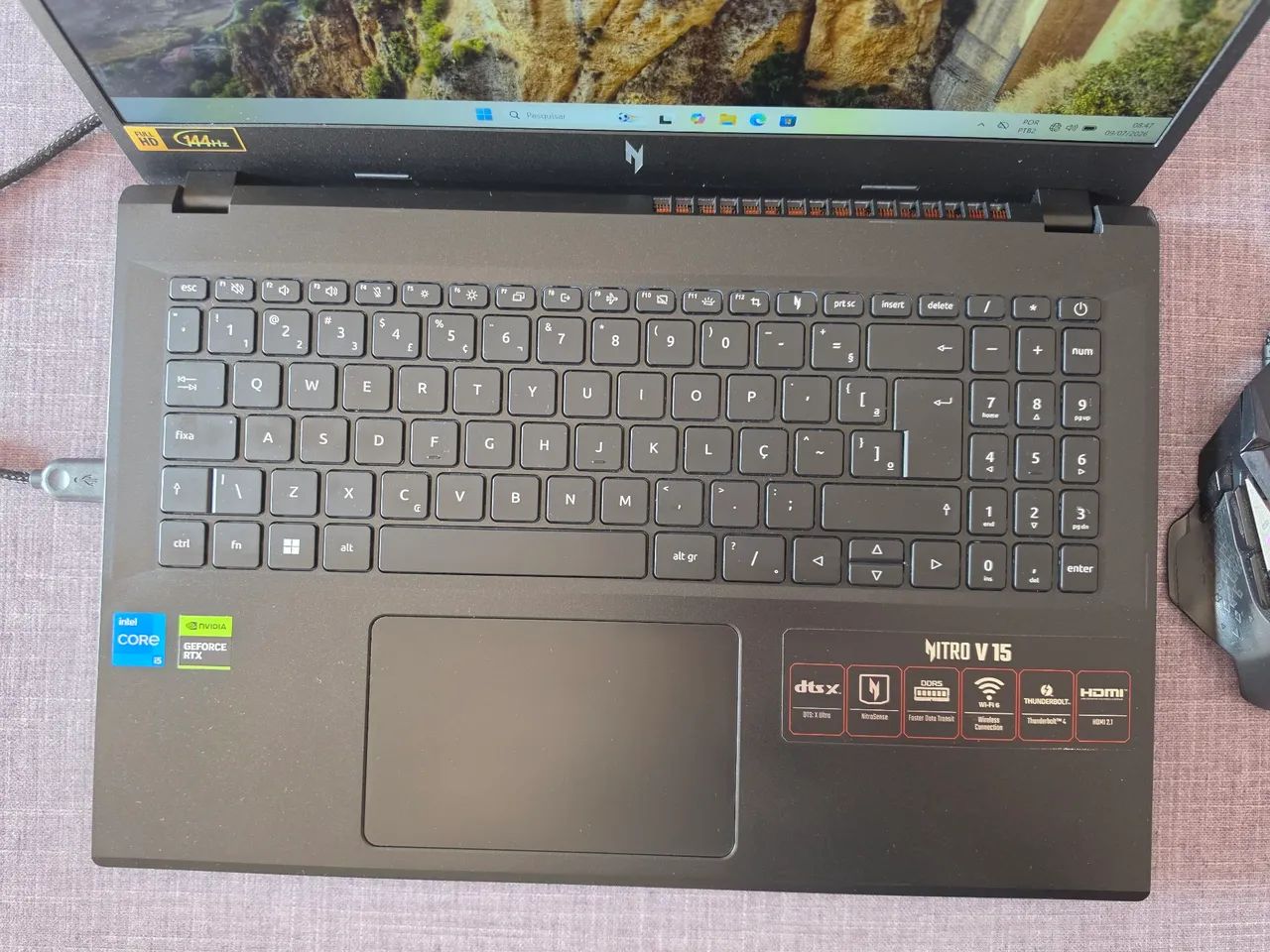 Notebook Acer Nitro V15 + Mouse Longitech G502 - Foto 2
