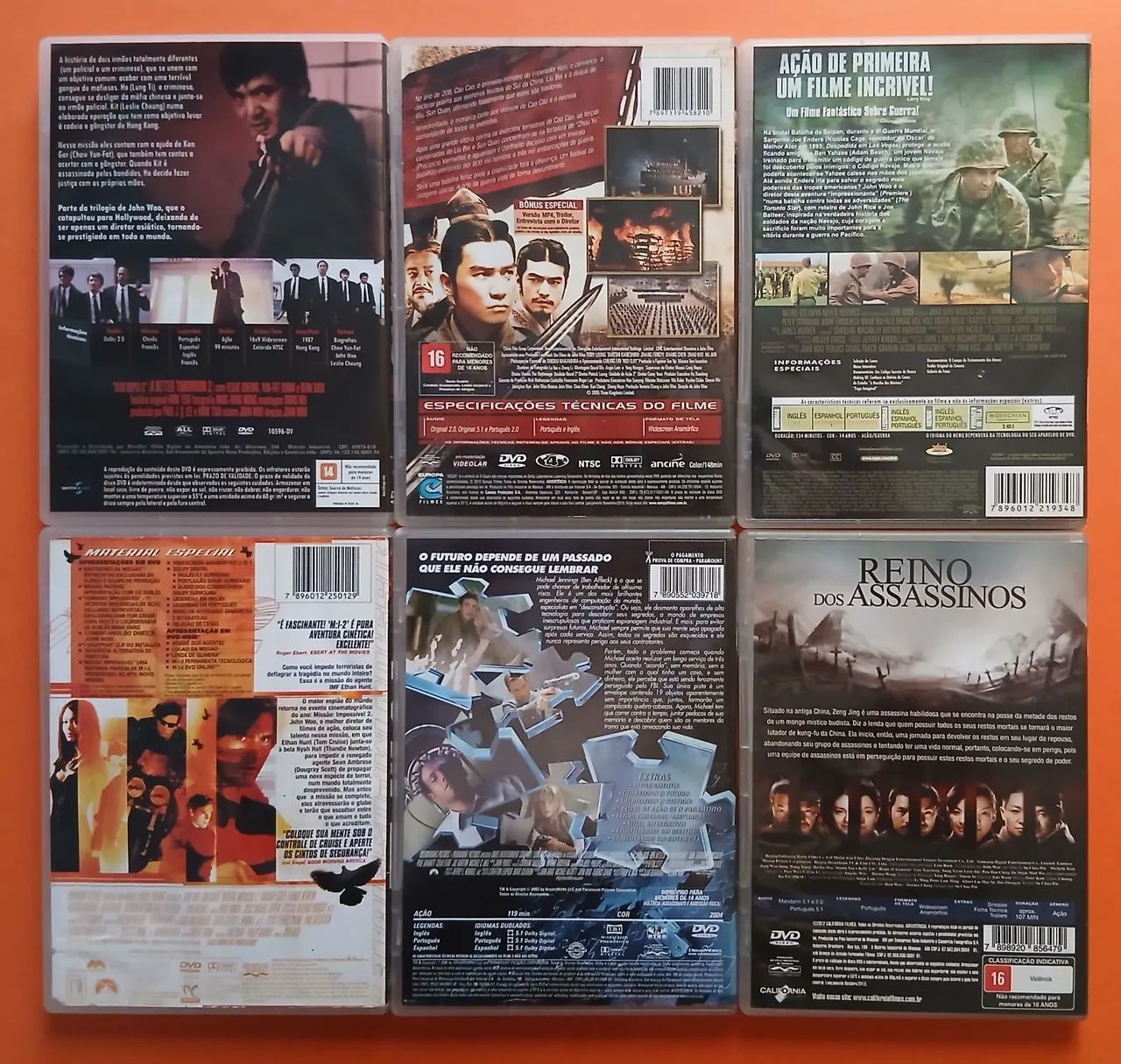 Dvd John Woo - 6 Filmes  - Foto 2