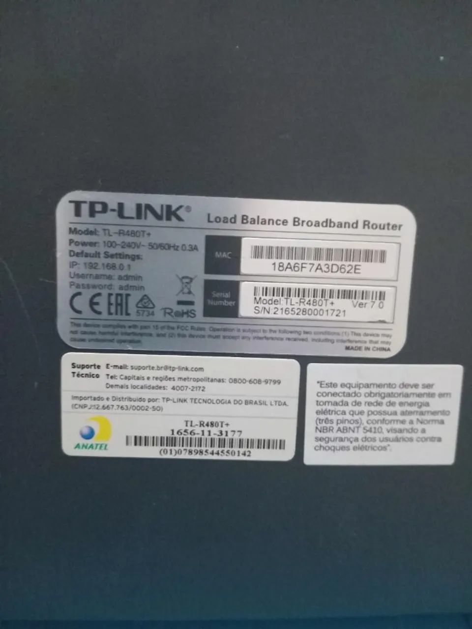 Roteador Tp-Link R480T+ - Foto 3