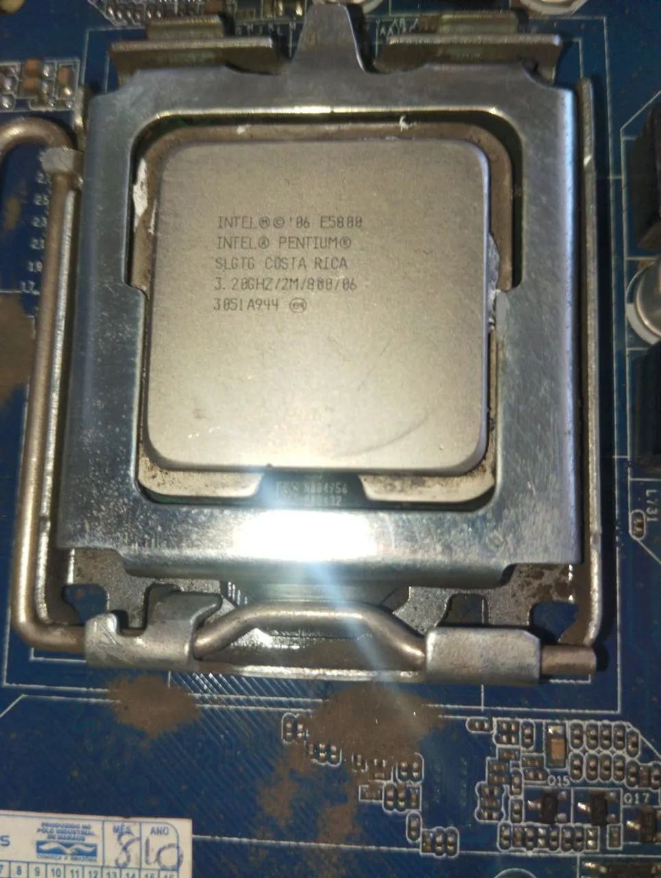 Placa DDR2 com processador funcionando  - Foto 2