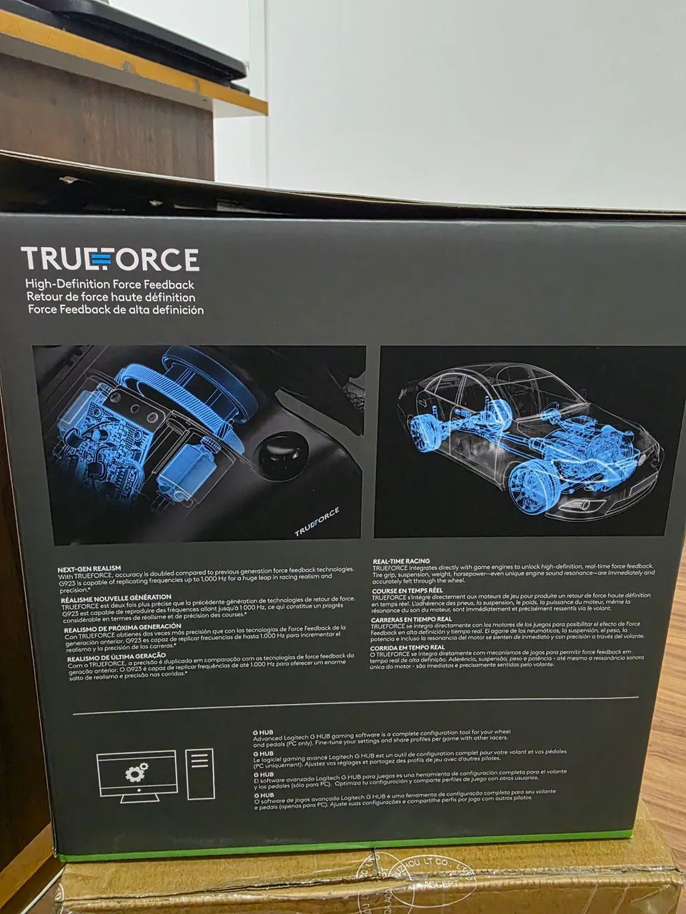 Volante Logitech G923 - TrueForce (XBOX e PC) - Foto 5