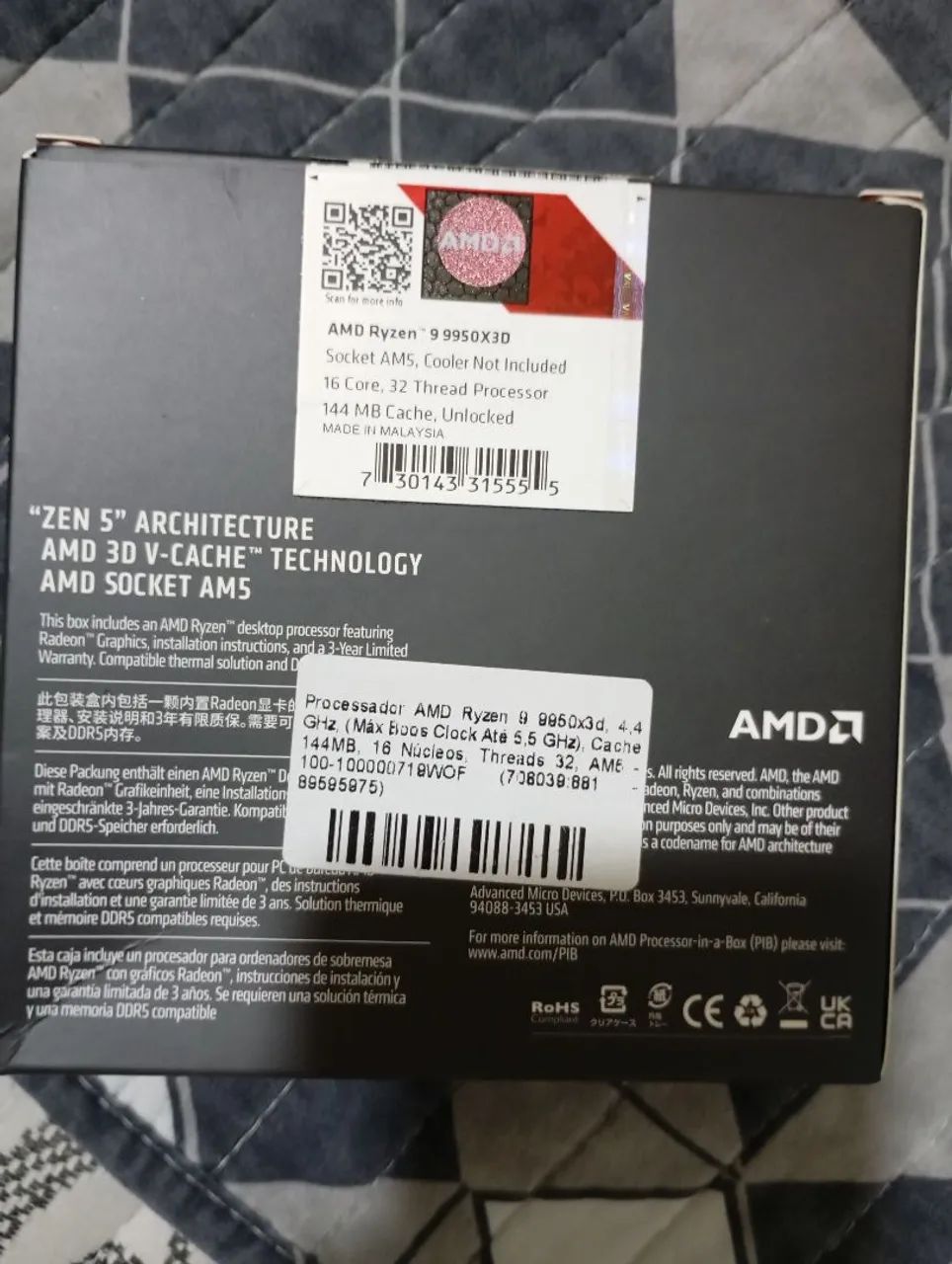 Ryzen 9 9950x3d - Foto 2