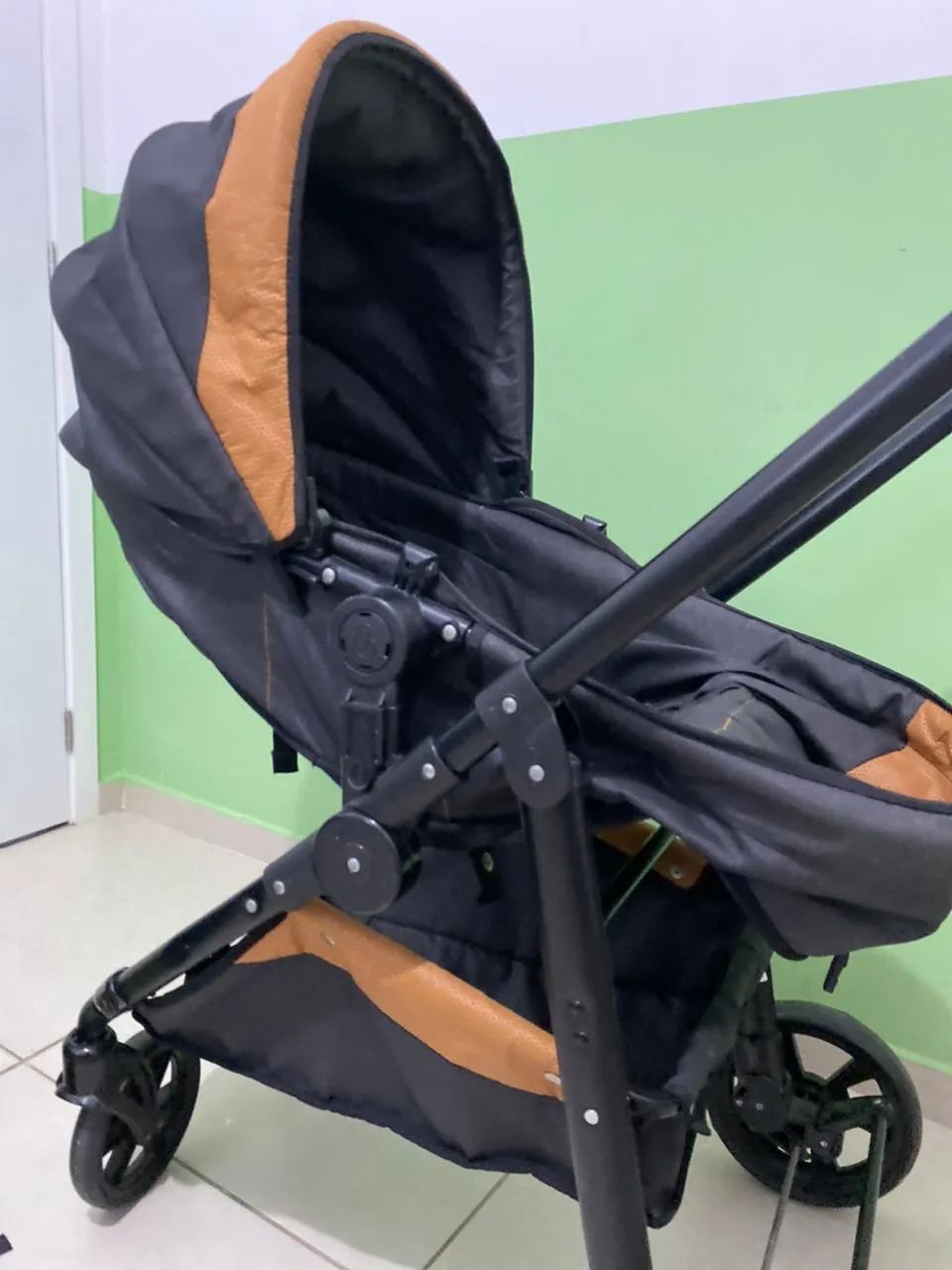 CARRINHO DE BEBÊ COM CADEIRINHA - Foto 4