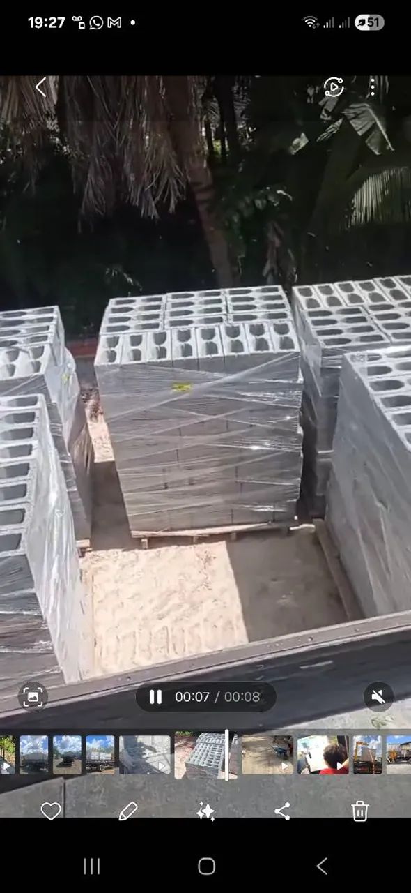 Bloco de concreto para alvenaria