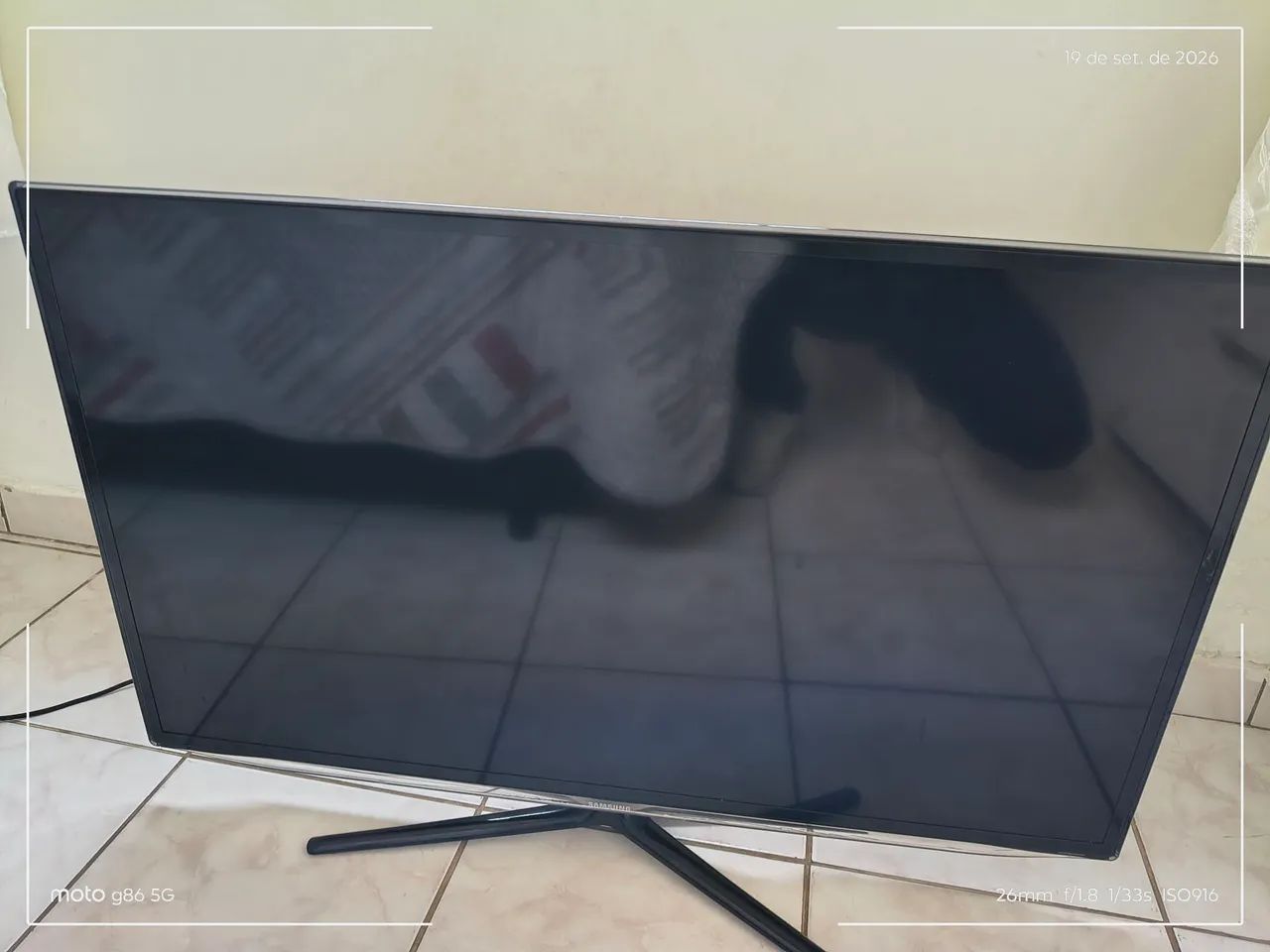 Tv da samsung led de 40 polegadas Full hd  modelo un4es6100 - Foto 4