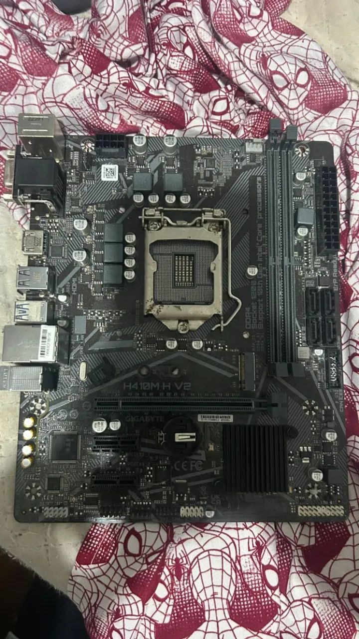 PLACA MÃE H410 ASUS DEFEITO - Foto 4