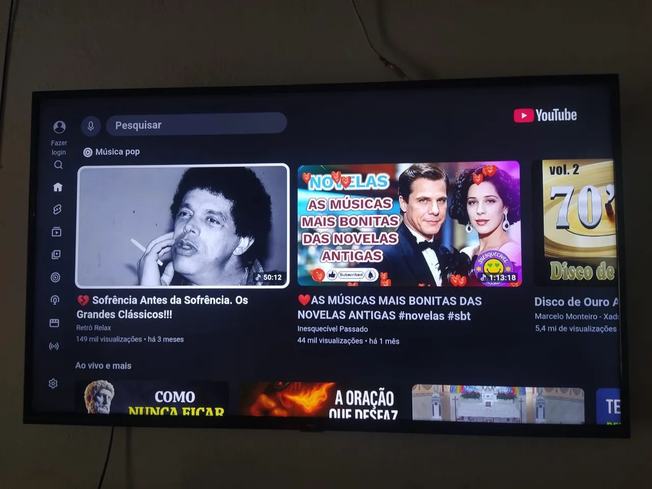 Vendo uma TV Smart Android 50 polegadas  - Foto 3