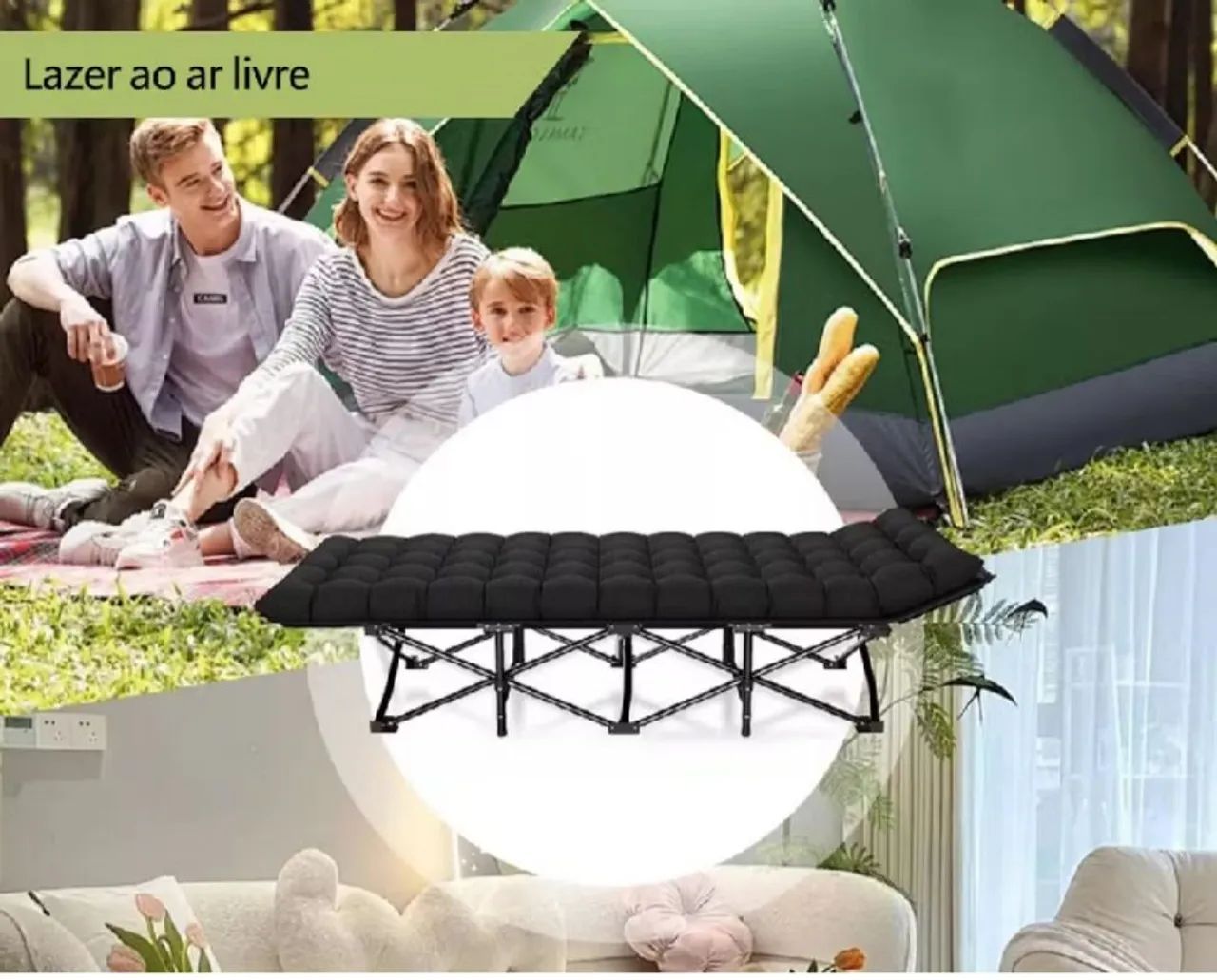 Cama Solteira Desdobrável - Foto 4