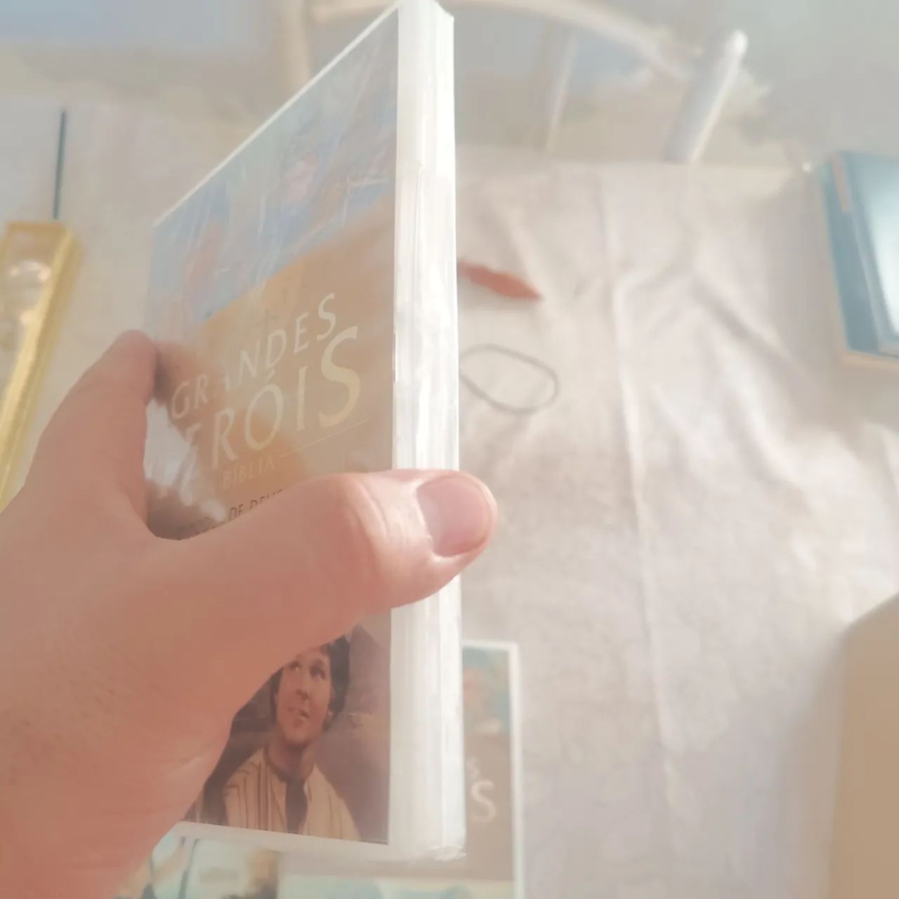 Coleção de dvds grandes heróis da bíblia  - Foto 3