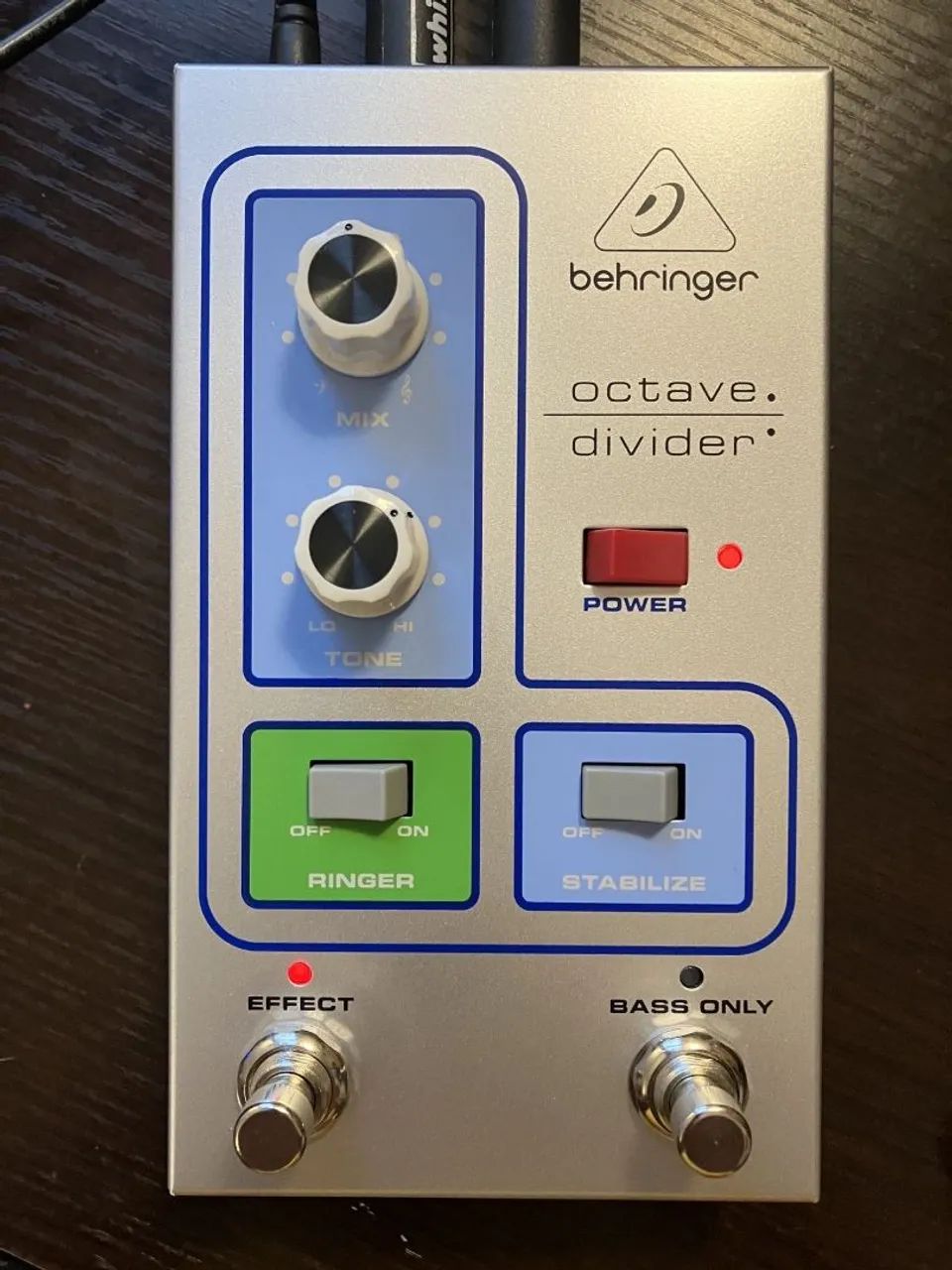 Pedal de Baixo Beringer Octave Divider