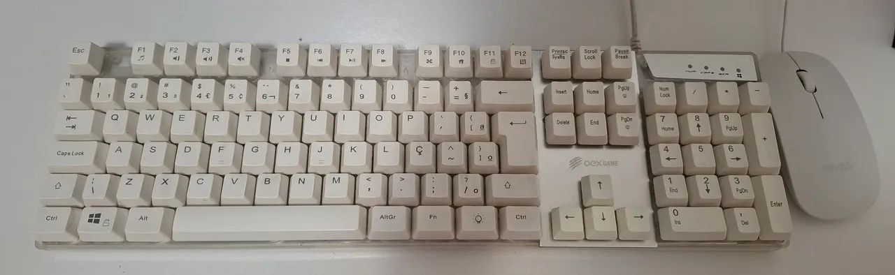 Kit Gamer OEX TC205 RGB + Mouse Branco USB - Foto 5