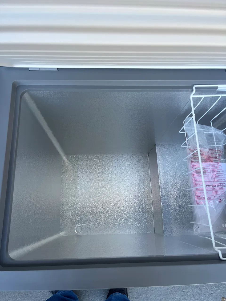 Freezer Horizontal 198 Litros Novo - Foto 3