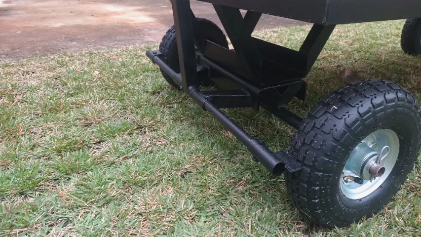 Carrinho plataforma extremamente reforçado - Foto 2