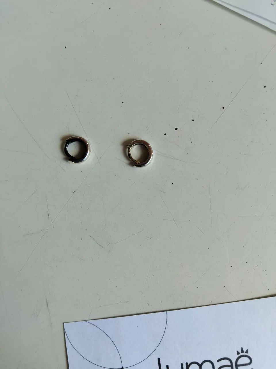 Argola prata Lumière na garantia - Foto 2