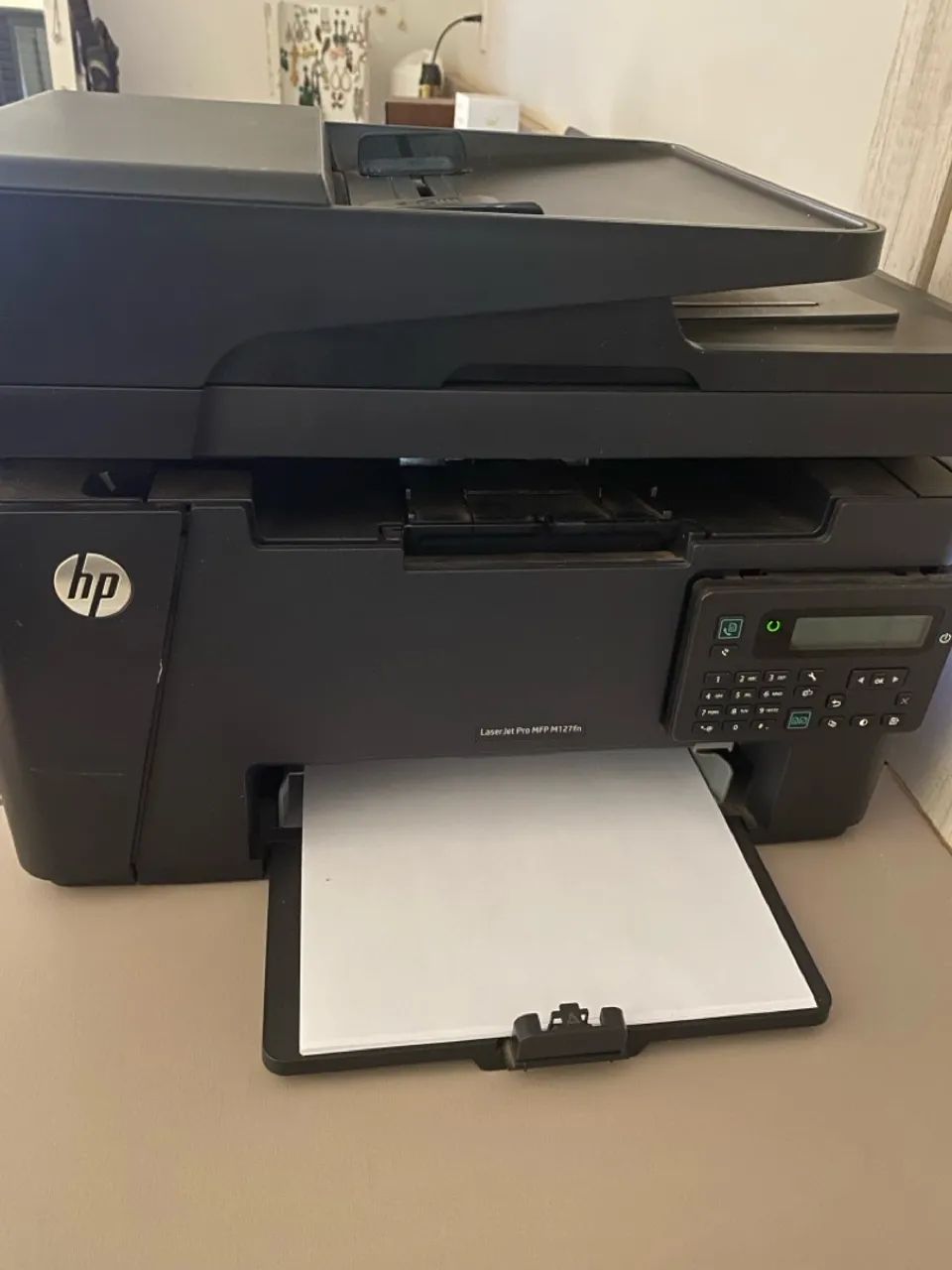 Impressora HP laserjet pro mfp M 127 fn